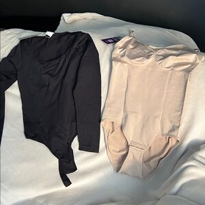 TWO HEY SHAPE BODY SUITS